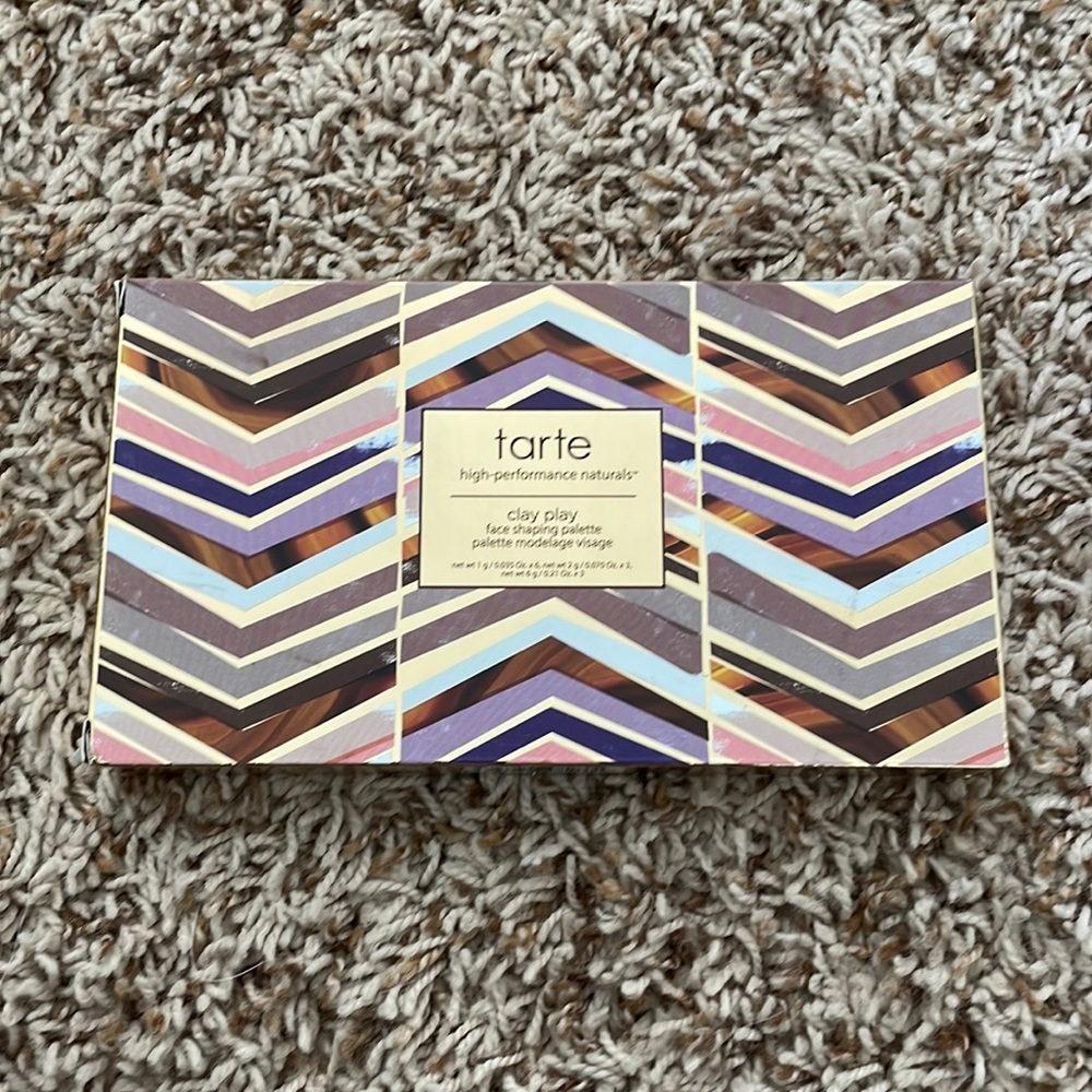 Tarte high-performance naturals Clay play face shaping palette unused new in box